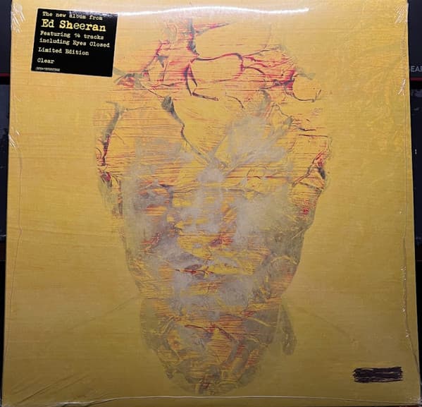 вінілова платівка lp ed sheeran: subtract - clear vinyl - amazon exclusive